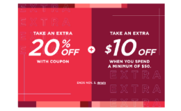 Double Stack at Kohl's 20% Off + $10 Off $50