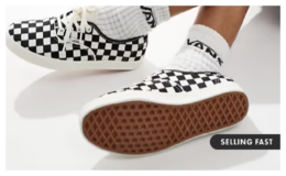 Vans Authentic Lowpro Checkerboard Sneakers at ASOS $18.40 (Reg. $65) & More