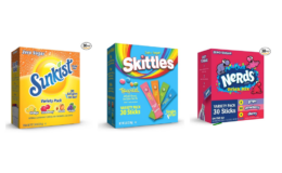 Great Price! Sunkist, Nerds, or Skittles Zero Sugar Drink Mix at Amazon