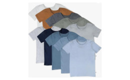 50% Off HonestBaby 10 Pack Short Sleeve T-Shirt at Amazon