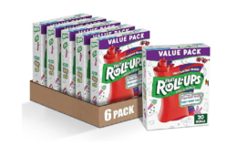 Stock Up Price! Fruit Roll-Ups Fruit Flavored Snacks Value Pack 6pk at Amazon | $1.41 Each Large Pk.