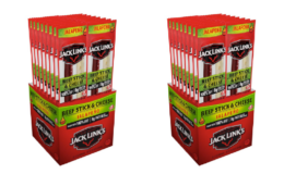 Double Stack for 41% off Jack Link’s Jalapeno Beef & Cheese Combo, Spicy Snack Pack 16 pk | 73¢ each