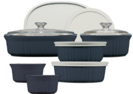 49% off CorningWare Ceramic Bakeware with Lids 12 Piece on Amazon | Prime Early Deal!