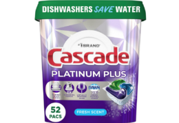 Amazon Prime Day Deals | Cascade Platinum Plus 52ct Under $14