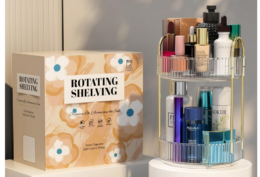 48% Rotating Makeup Organizer on Amazon | Under $12