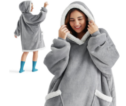 50% off Bedsure Wearable Blanket on Amazon | Gift Idea!