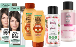 Pay $7 for $49 of L'Oreal Hair Color, Garnier & Love Beauty Planet at CVS! Just Use Your Phone!