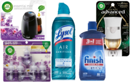 Pay $13 for $59 of Lysol, Airwick & Finish at CVS! Just Use Your Phone!