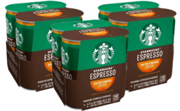 Starbucks Double Shot Espresso Caramel Coffee Drink - 4pk as low as $3.99 (reg. $8.19) at Target! {Ibotta}