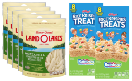 HOT GO Points Deal! Land O Lakes Cheese & Rice Krispies Treats as low as $0.45 total at Stop & Shop {Ibotta}