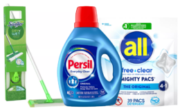 Pay $18.49 for $39.47 worth of Swiffer, Persil & All at Target!