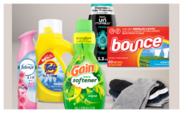 Bounce, Downy, Febreze, Gain or Tide Simply Laundry Care just 4 for $10 at Walgreens