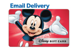 Hurry! Disney $200 Email Delivery Gift Card just $180 at Sam's Club