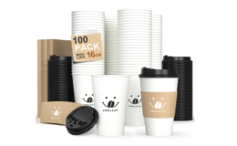 47% off COOLCAP 100 Pack Coffee Cups {Amazon}