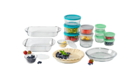 Walmart Black Friday | Anchor Hocking 30 Piece Glass Food Storage Containers & Glass Baking Dishes Set just $20