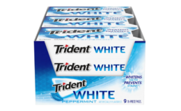 51% off Trident White Peppermint Sugar Free Gum, 16 Count (Pack of 9) on Amazon