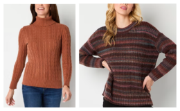 JCPenney Black Friday | Women's Sweaters just $9.99!