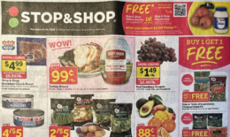 Stop & Shop Preview Ad for 11/8 Is Here!