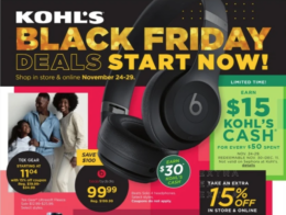 Kohls Black Friday Ad 2024 - Complete Sale Schedule & Ad