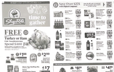 ShopRite Preview Ad for the week of 11/17/24