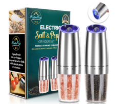 50% off Electric Salt & Pepper Shakers on Amazon | Under $15