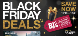 BJ's Black Friday has Started | 11/18 - 12/2