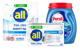 Pay $15 for $32 worth of Persil & All at Target!