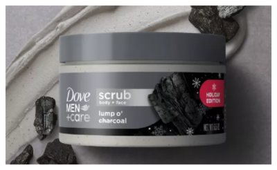 Pay as low as $2.50 for $25 in Dove Men+Care Body & Face Scrub - Lump O'Charcoal at Target! {Rebates}