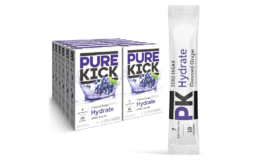 43% off PURE KICK Hydration Singles to Go Drink Mix, Concord Grape at Amazon