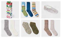 Target Deal of the Day | 40% Off Socks For All - Holiday Socks, Hanes, and More