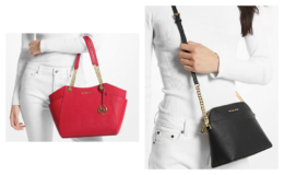 Up to 80% Off + Extra 25% Off at Michael Kors | Jet Set Travel Medium Dome Crossbody Bag $59.25 (Reg. $398) + More