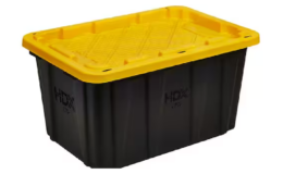 The Home Depot Cyber Weekend | HDX 27 Gal. Tough Storage Tote just $6.97