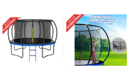 Kiivakii Trampoline 12FT, Outdoor Trampoline just $143.99 (Reg. $365) at Woot