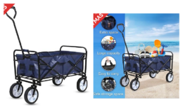 Rolling Collapsible Garden Cart Camping Wagon just $31.99 (Reg. $89.99) at Woot