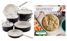 Target Deal of the Day | 50% Off KitchenAid 9pc Ceramic Forged Aluminum Nonstick Cookware Set $74.99 (Reg. $149.99)