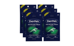 80% Off DenTek Triple Clean Advanced Clean Floss Picks 20 Count, 6 Pack