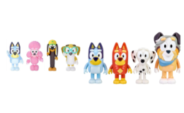 Walmart Deal | Bluey Friends Figure 4-Pack $5 (Reg. $20) | Great Stocking Stuffer!