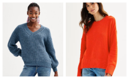 Kohl's Cyber Monday | Juniors and Women's Sweaters as low as $5.87 Each (Reg. to $29.99) After Kohl's Cash