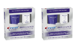 66% Off Crest 3D White Brilliance 2 Step Kit {Amazon}