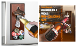 60% Off Wall Mounted Magnetic Bottle Opener {Amazon} | Stocking Stuffer Idea!