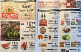 ShopRite Preview Ad for the week of 12/29/24