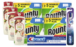 P&G Double Dip at Walgreens! Deals on Bounty, Old Spice & Crest | Just Use Your Phone