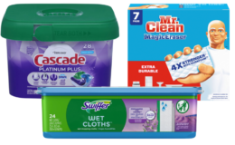 Pay $16 for $36 in Cascade, Mr Clean & Swiffer at Stop & Shop {Instant Savings}