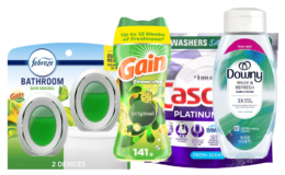 Pay $7 for $28 in Gain, Cascade, Febreze & Downy at Walgreens