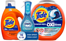 Pay $14 for $42 worth of Tide Liquid, Pods & Dawn Powerwash at CVS! Just Use Your Phone