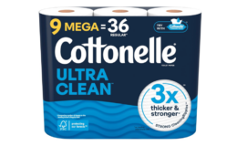 Extra 20% Off + $2 Off Coupon | Cottonelle Ultra Clean Toilet Paper (9 Mega Rolls ) {Amazon} | 61¢ a Roll