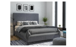 DHP Janford Upholstered Bed with Adjustable Headboard, Queen just $59.99 (Reg. $219.99) at WOOT!