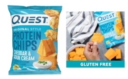 B1G1 50% Off Quest Nutrition Cheddar & Sour Cream Protein Chips | $1.41 a Bag