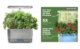 50% Off AeroGarden Harvest Elite Indoor Garden Hydroponic System