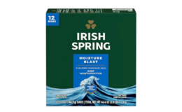 Hurry! Stock Up! Irish Spring Moisture Blast Deodorant Bar Soap 12 Pack {Amazon} $.34 Each!